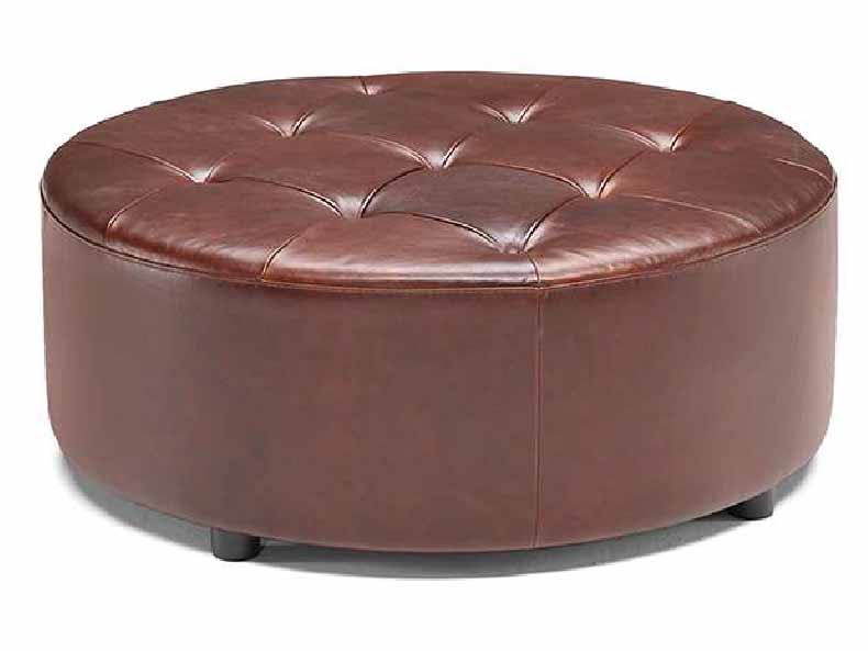 Leather Ottoman A921-545 Natuzzi