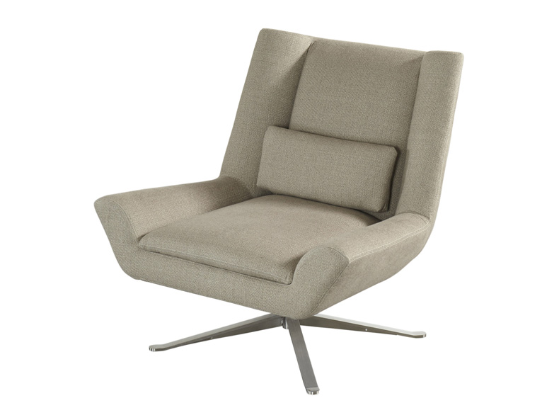 Luke Swivel Chair  American Leather