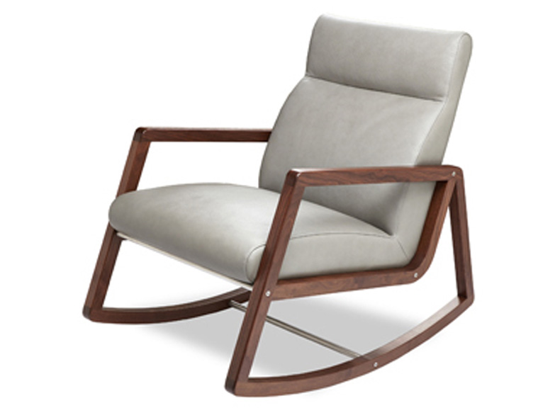 Nolan Rocking Chair  American Leather