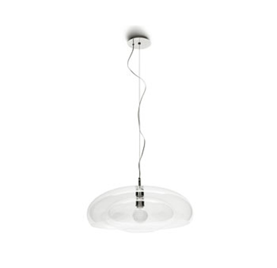 Libra Oval suspension lamp CS/8001-SS Calligaris