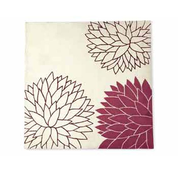 Dalia Contemporary rug with flower pattern 7066-G Calligaris