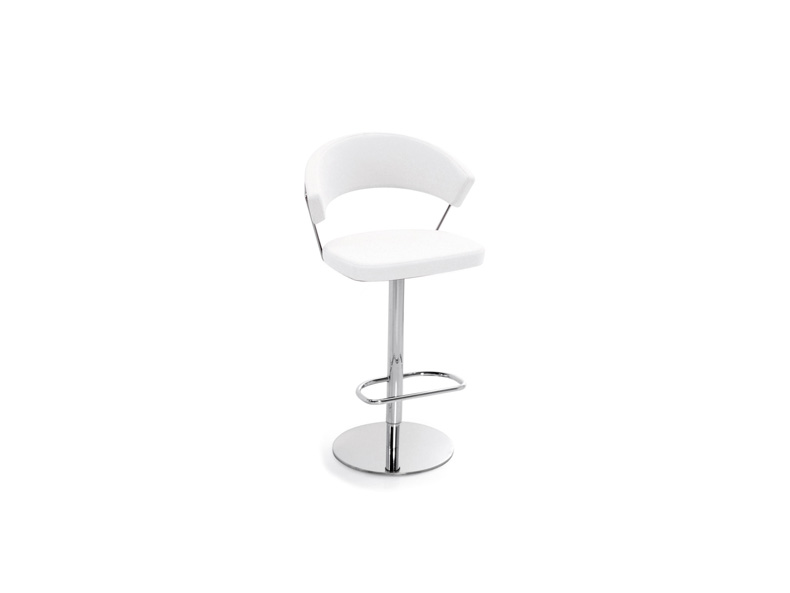 New York Leather swivel stool CS/1088-LH Calligaris