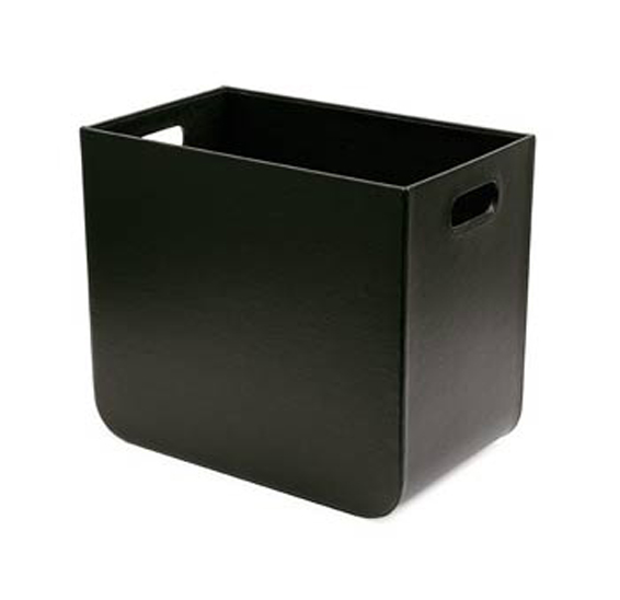 Storage Leather-look magazine rack 7036 Calligaris