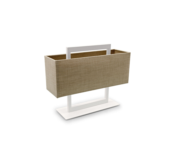 Dorado Fabric rectangular table lamp CS/8015-TL Calligaris