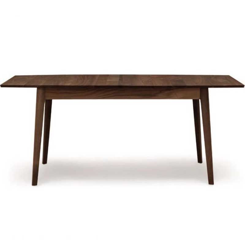 Four Leg Extension Tables with Easystow Extension and Leaf Storage in Walnut 6-CAL-XX-04 (four leg extension tables) Copeland