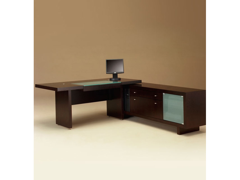 Executive Desk and Credenza 2355-2357 Creative Elegance