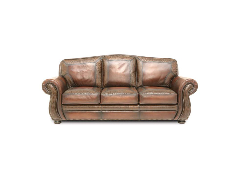 Balentine Leather Sofa  Eleanor Rigby