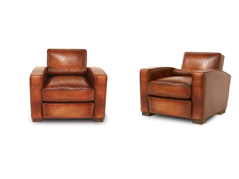 Berlin Leather Arm Chair  Eleanor Rigby