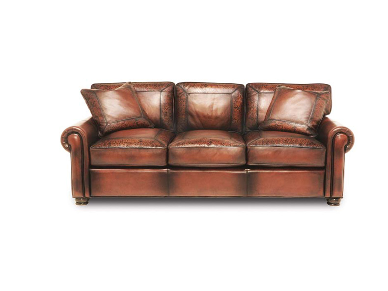 Blenheim Leather Sofa  Eleanor Rigby