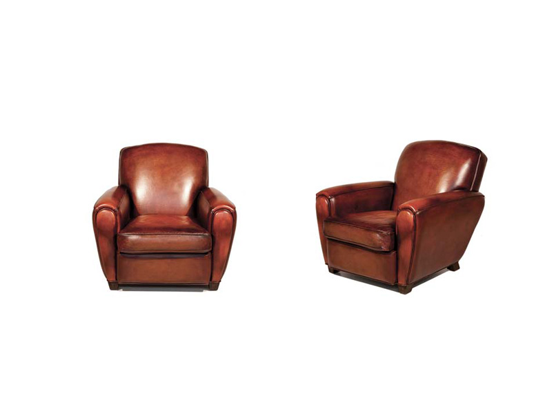 Carlyle Leather Arm Chair  Eleanor Rigby