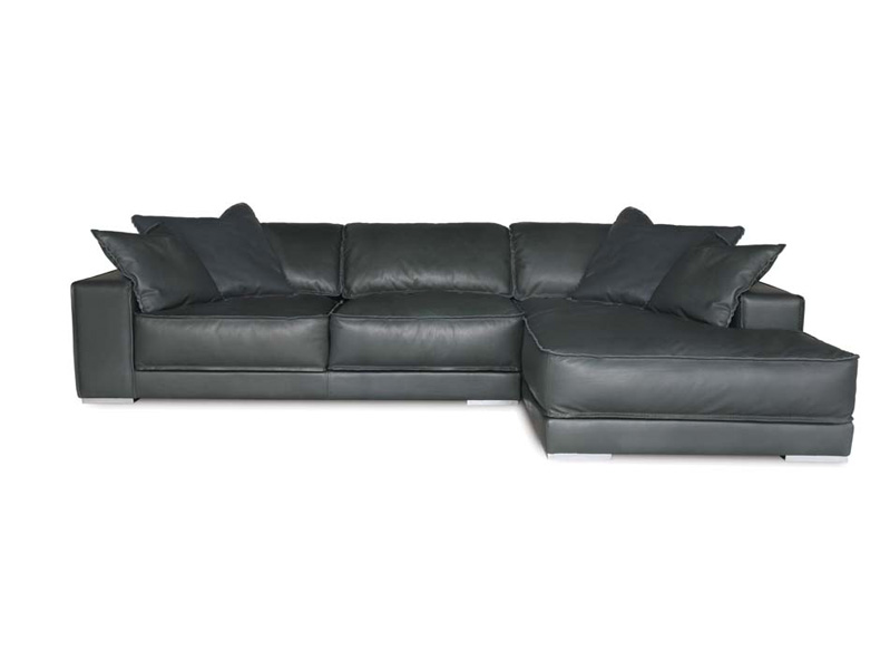 Stella Leather Sectional  Eleanor Rigby