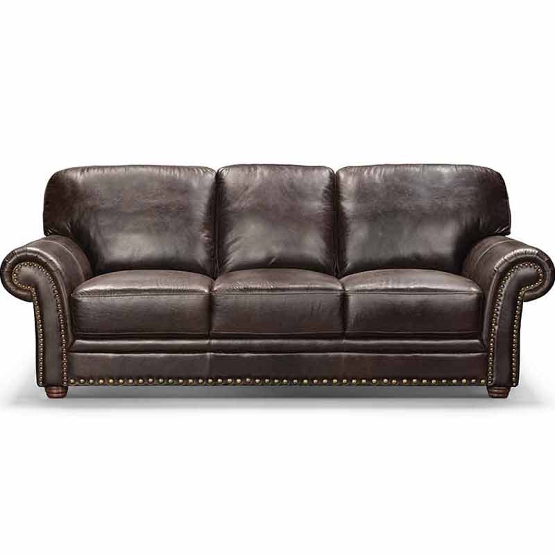 Cantania Three Seater Sofa Leather  Leather Xpress