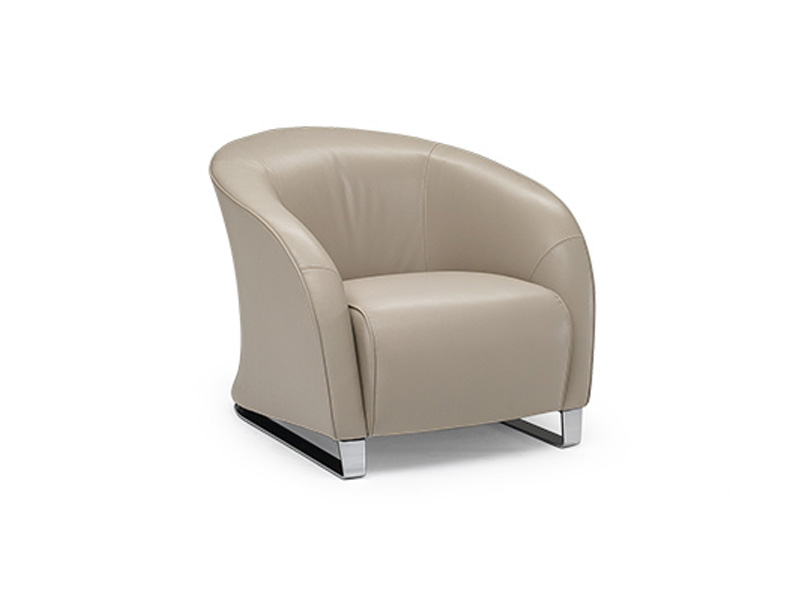 Leather Chair 2432 Natuzzi Italia