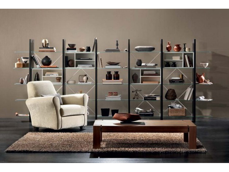 Proxima Bookshelf C007 Natuzzi Italia