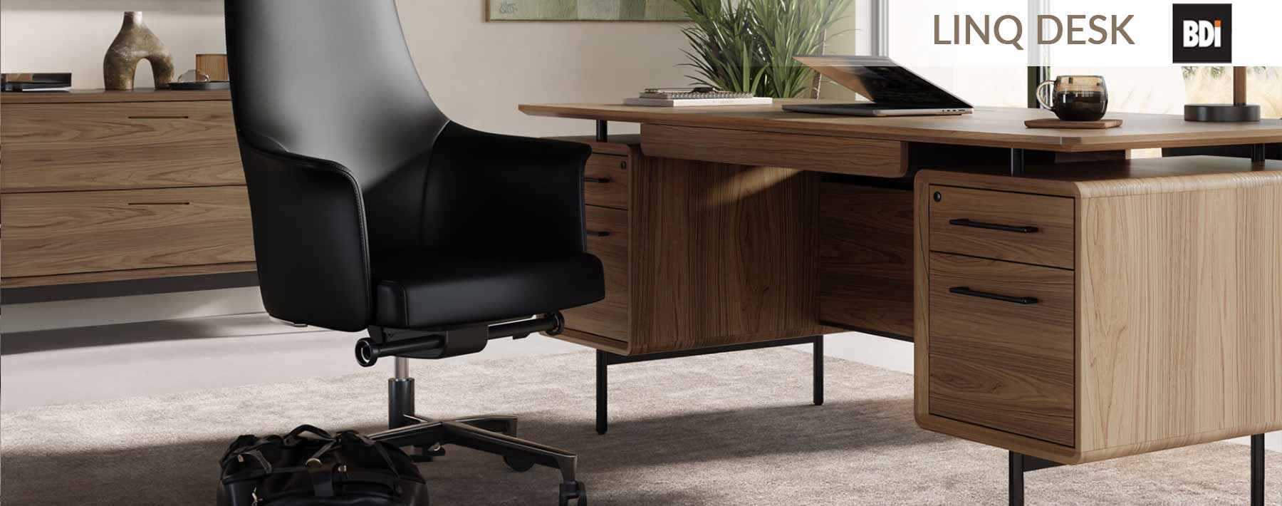 BDI LINQ Home Office Desk on Sale Now